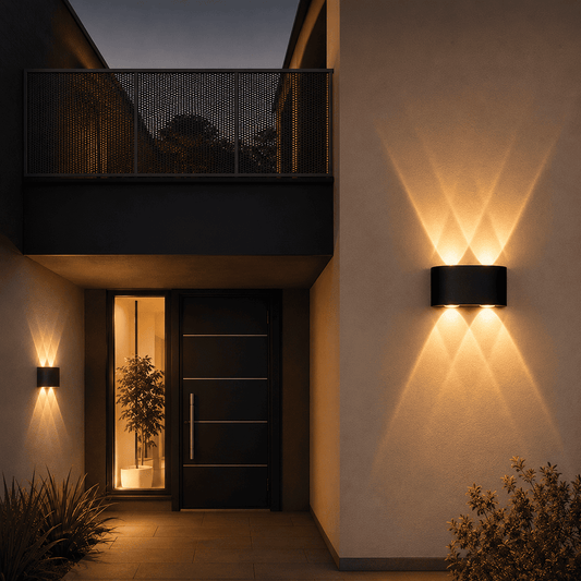 lampe murale led exterieur noir