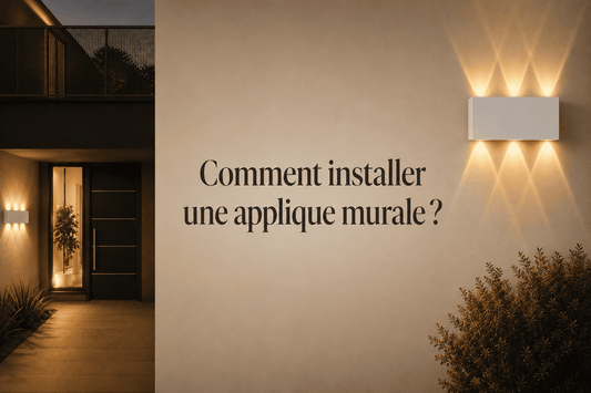 Comment installer une applique murale 