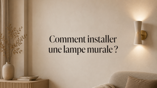 Comment installer une lampe murale 